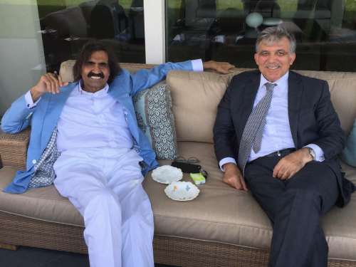 11. Cumhurbaşkanı Abdullah Gül'den Katar Baba Emiri Hamad Al Thani İçin Taziye Mesajı